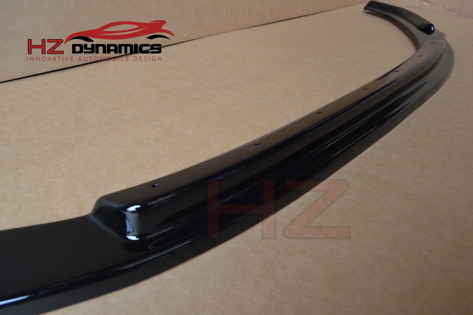 FOR VW TRANSPORTER T6 FRONT LOWER GLOSS BLACK SPLITTER BUMPER LIP SPOILER 15-18