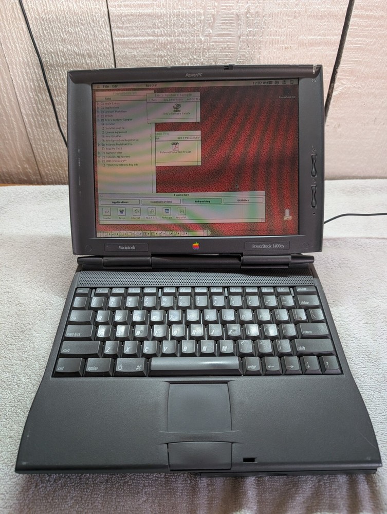 TESTED Apple Macintosh PowerBook 1400cs Laptop Notebook WORKS