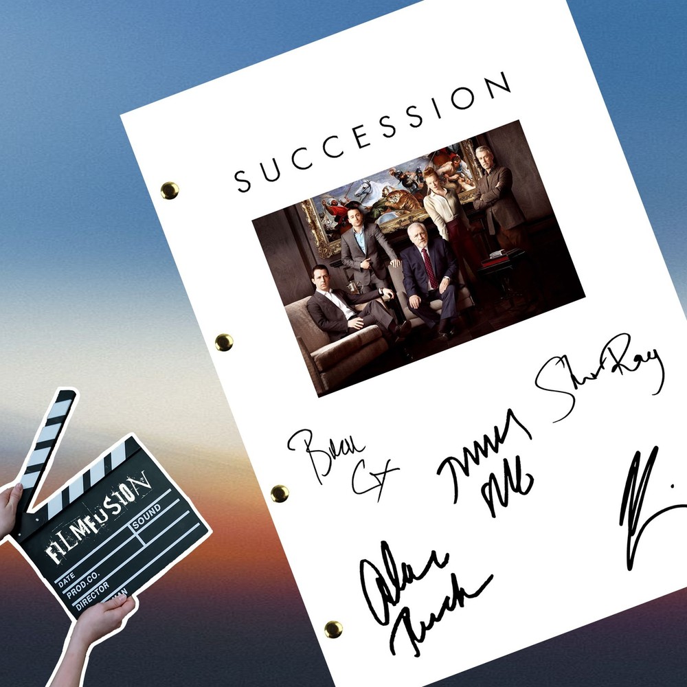 Succession /Episode 1 / Transcript / Script / Screenplay / Autographed