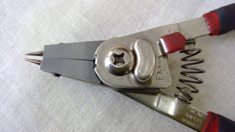 Craftsman Professional Snap Ring Pliers Reversible Replaceable Tips 47411 USA
