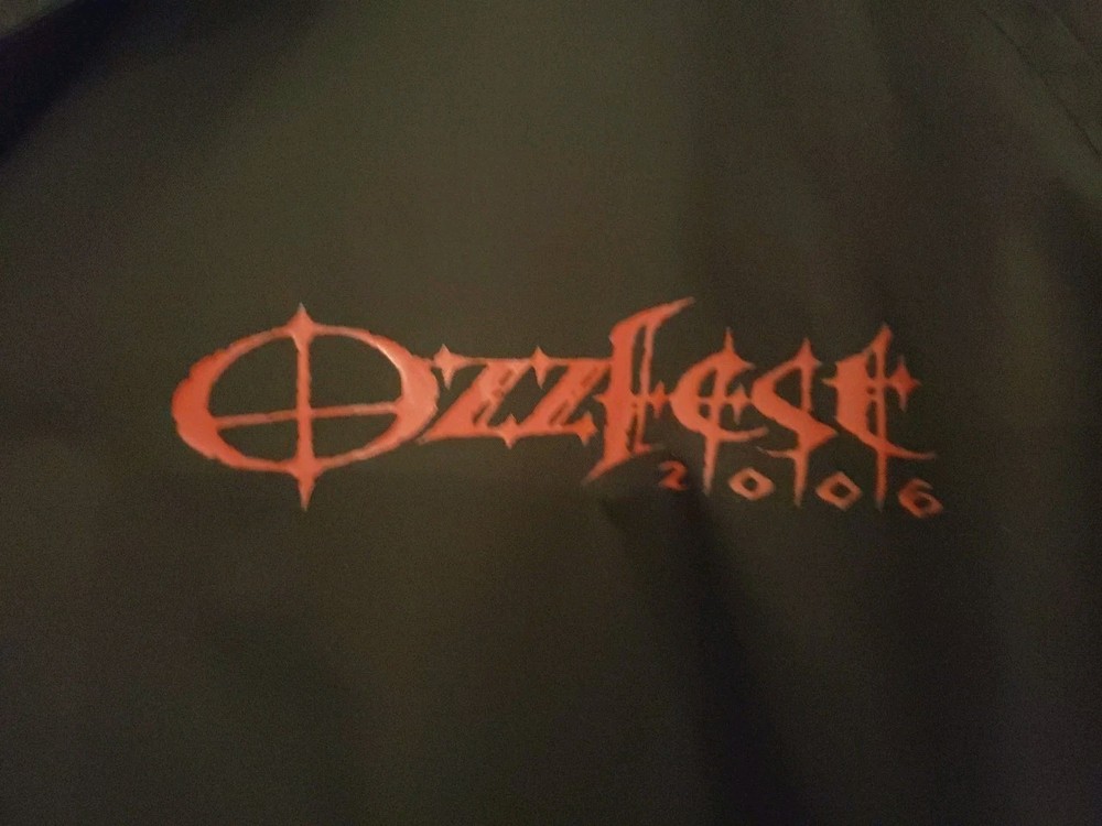 OZZFEST 2006 STAFF ONLY LARGE RAIN/WINDBREAKER(PLAYSTATION SPONSOR RARE Vintage