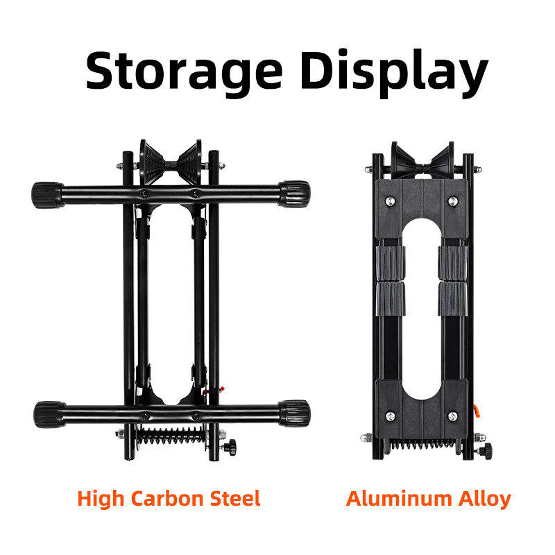 ROCKBROS Bike Parking Stand Foldable Bicycle Indoor Floor Holder Storage Rack