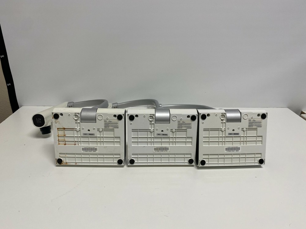 Lot 4: Lot of 3 ElmoTT-02RX Interactive Document Camera