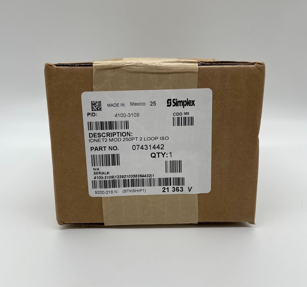 Simplex 4100-3109 - Same Day Shipping (SEALED)