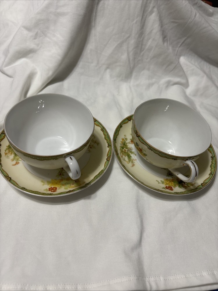 Empress  Woodmere 2 CUPS & 2 SAUCERS