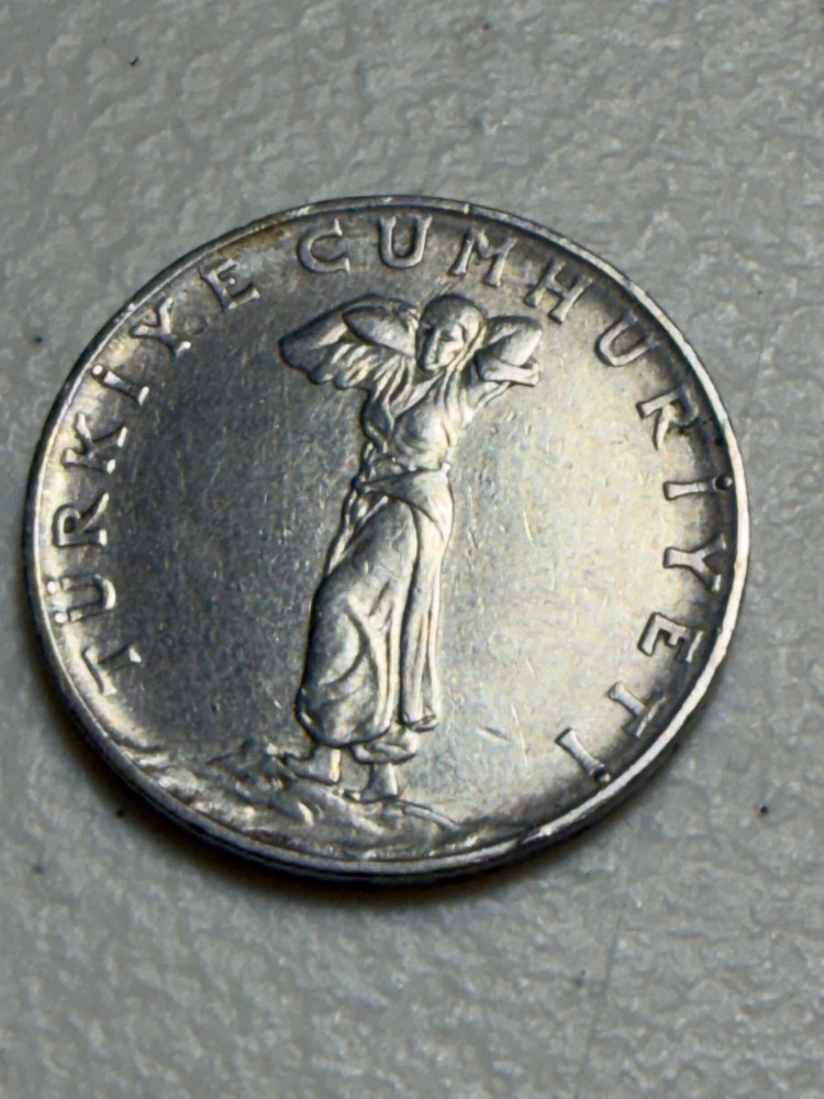 1970 Turkey 25 Kurus Coin