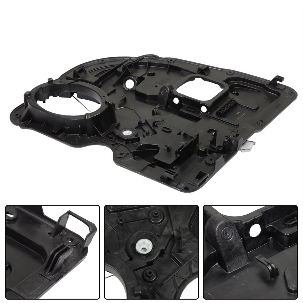 Window Regulator Rear Left Driver Side Without Motor Replacement for Ram 1500...
