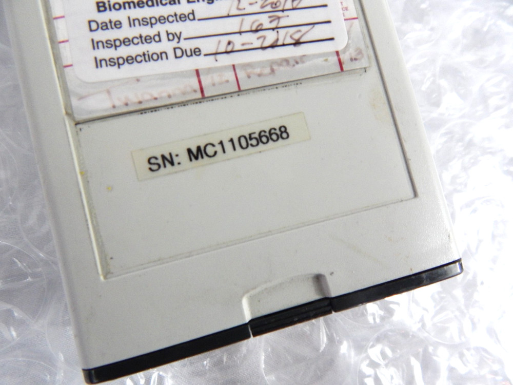 ORIDION MICROCAP HANDHELD CAPNOGRAPH S/N 668