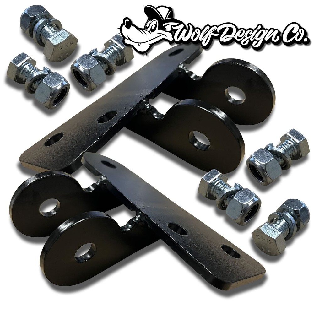 1963-1971 C10 C20 Front Shock Relocation Extenders