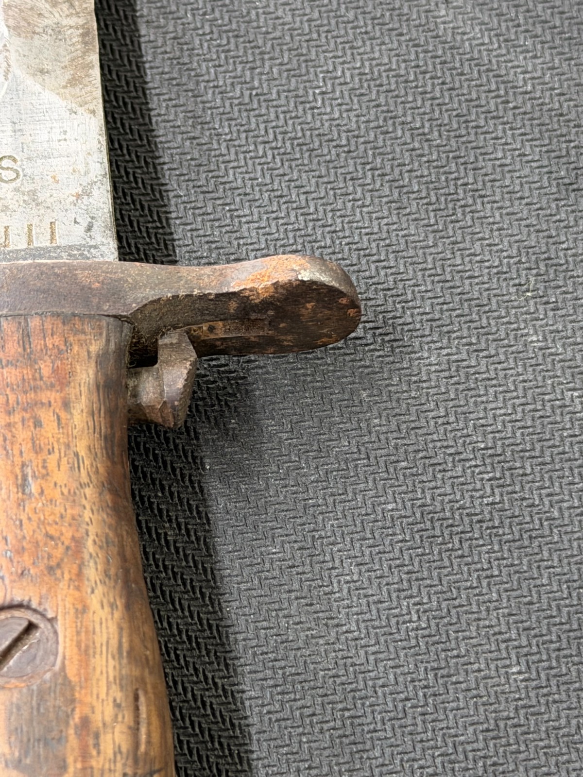 Vintage U.S. Bayonet – S.A. Springfield Armory 1917 – Collectible- Wood Handle