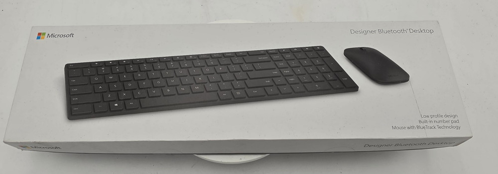 Microsoft Designer Bluetooth Desktop Keyboard & Mouse Model:1678/1679 Open Box