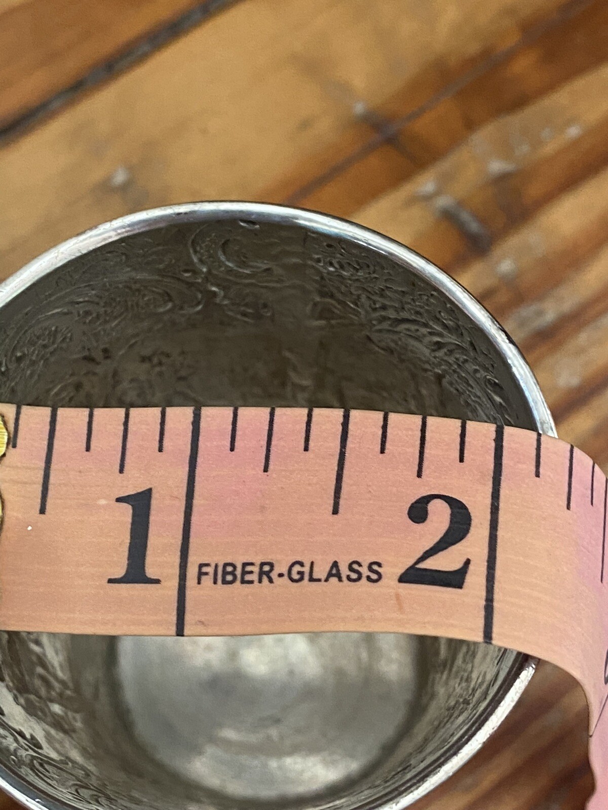 Ludwig Neresheimer German Hanau Repousse Silver Cup 3 Inch