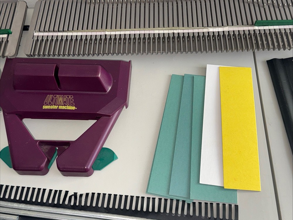 Ultimate Sweater Machine& Row Counter& Extension Kit Instructions GUC