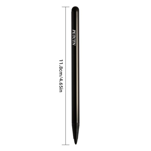 2pcs Black Stylus Pens for Universal Touch Screen Devices - Compatible black