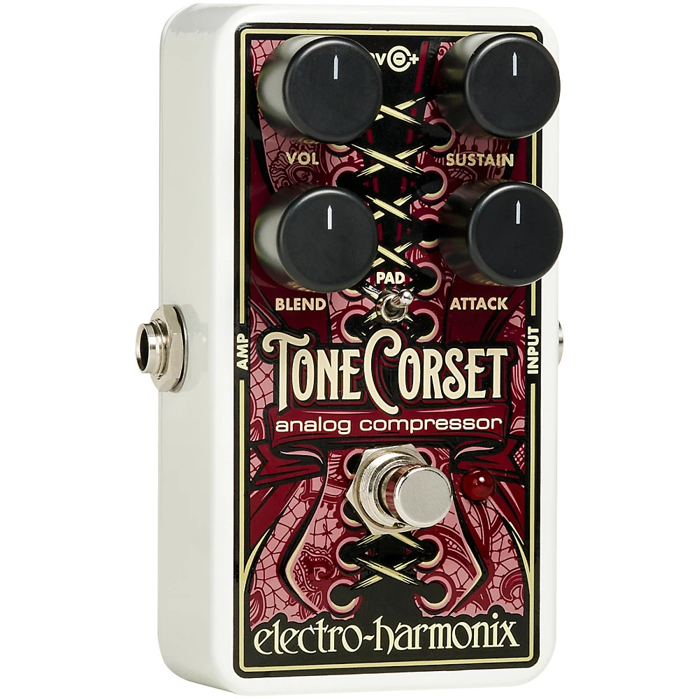 Electro-Harmonix Tone Corset Analog Compressor Effects Pedal