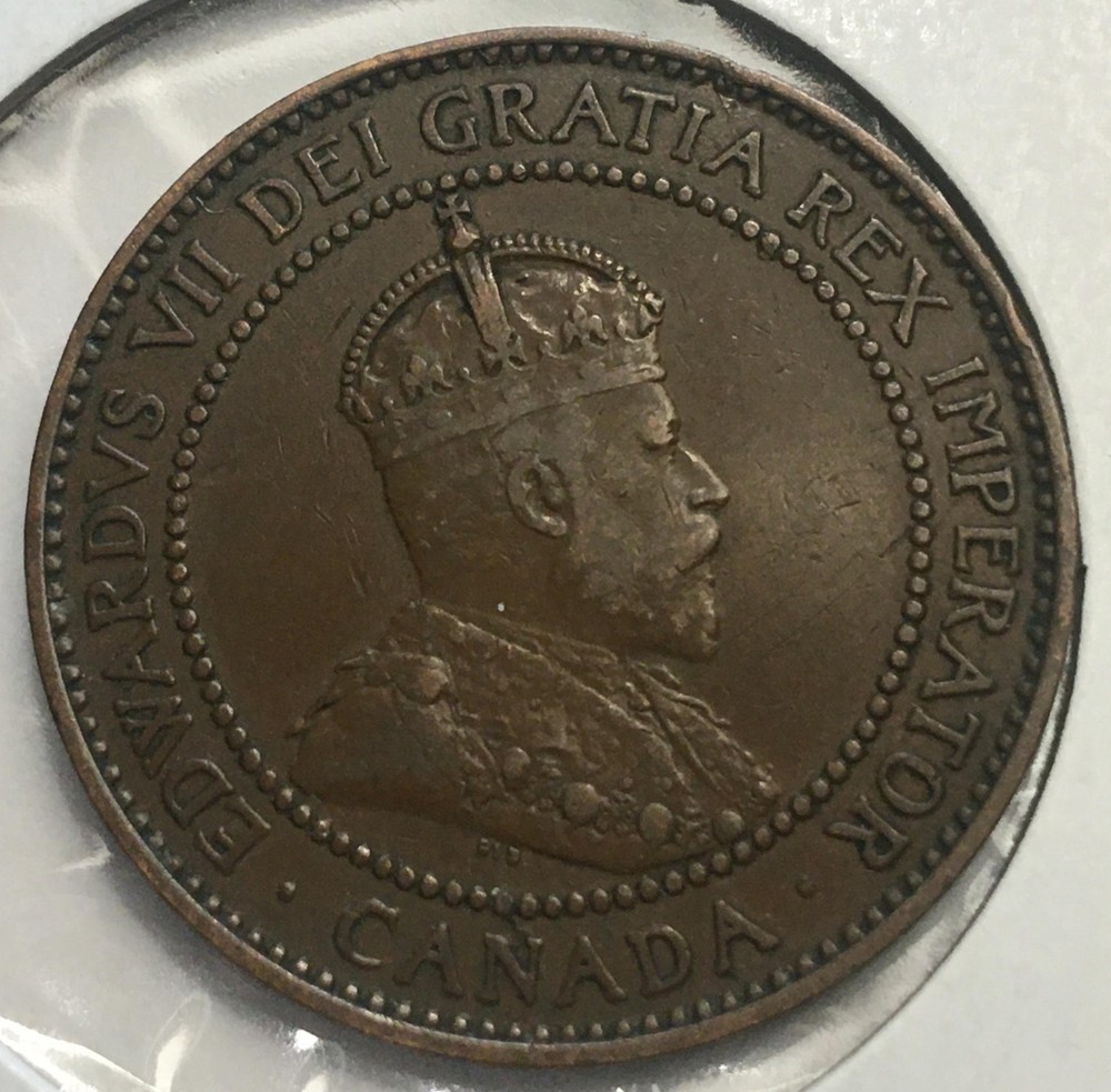 1909 Canada Copper Large Cent