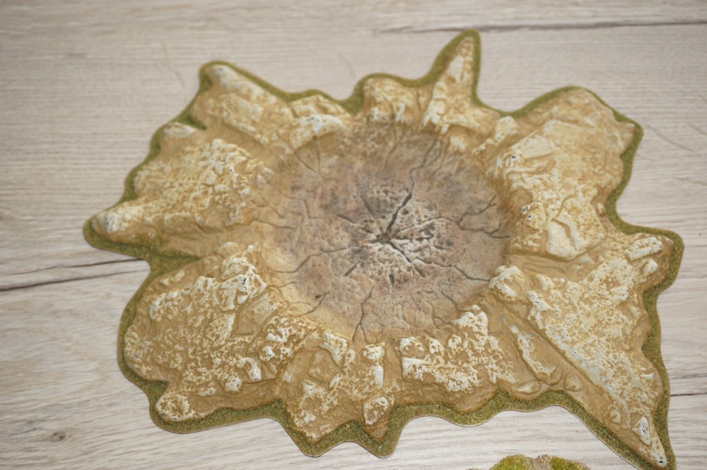 Warhammer 40k Blast Craters Moonscape Scenery