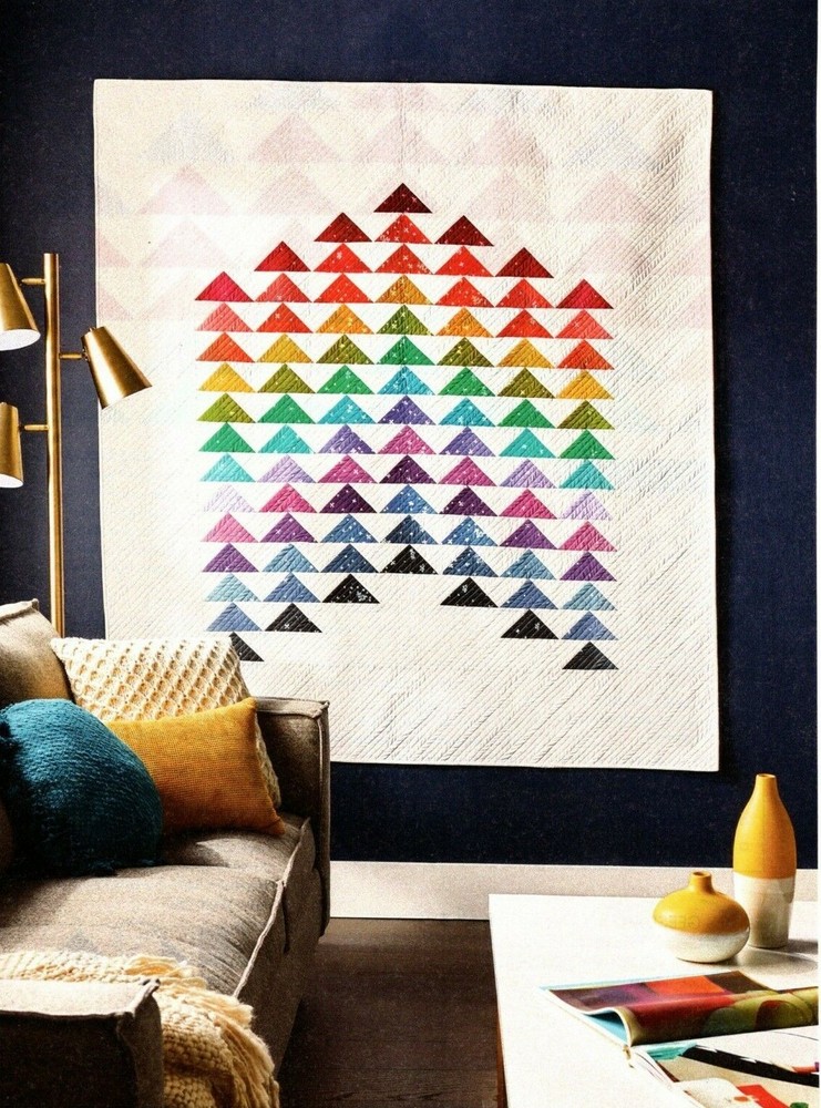 Flying Colors Quilt Pattern Pieced PD