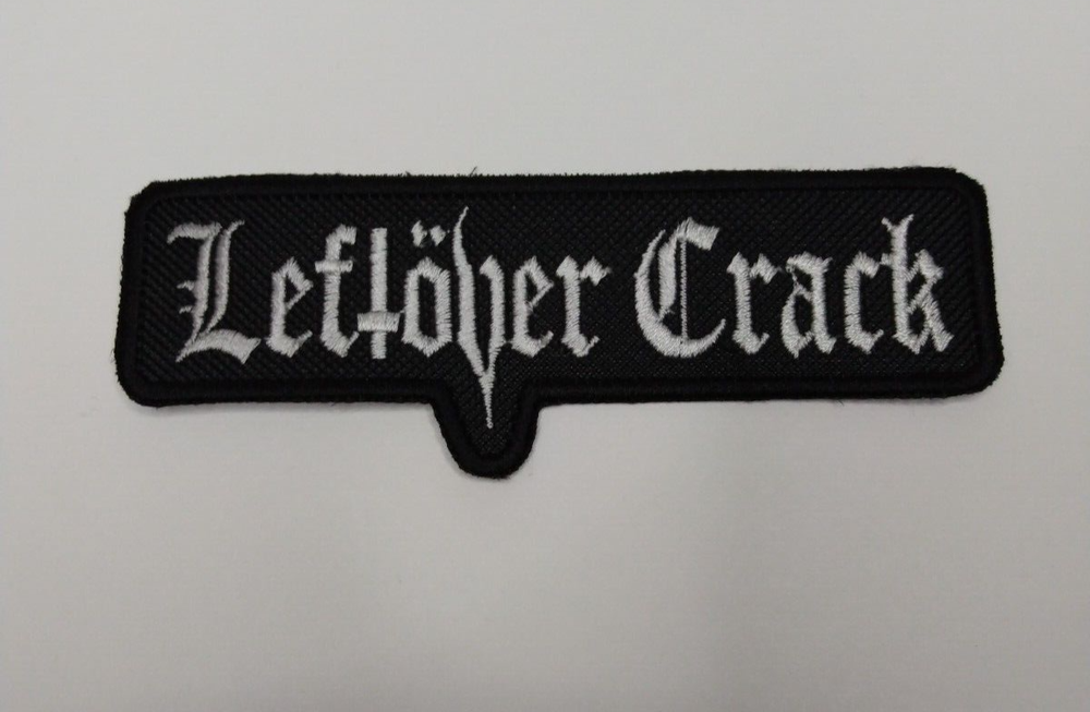 Leftover Crack Embroidered Patch High-quality Choking Victim Restarts Punk Patch