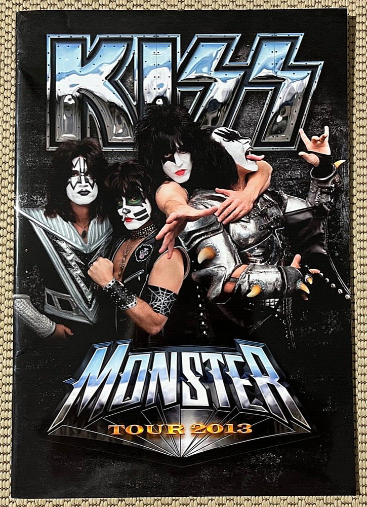 KISS Monster MonsterTour 2013 Tour book Program Kruise Ad Discography Demon Gene