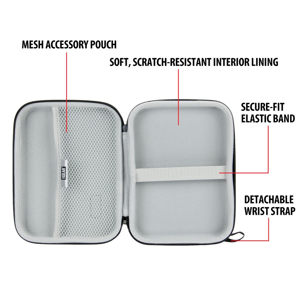 Genteel Lancing Diabetic Case with Protective Hard Shell Exterior
