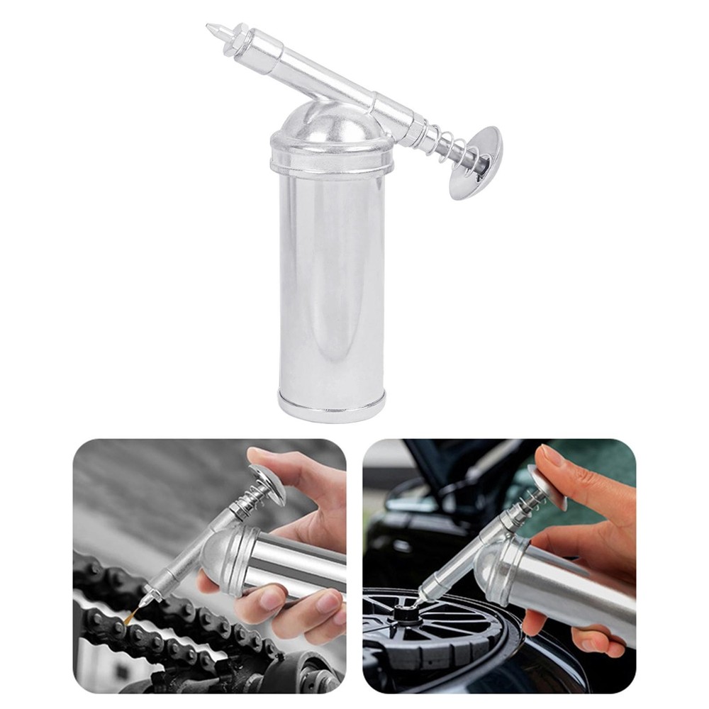 Mini Grease Injector Tool Manual Push Type Nozzle