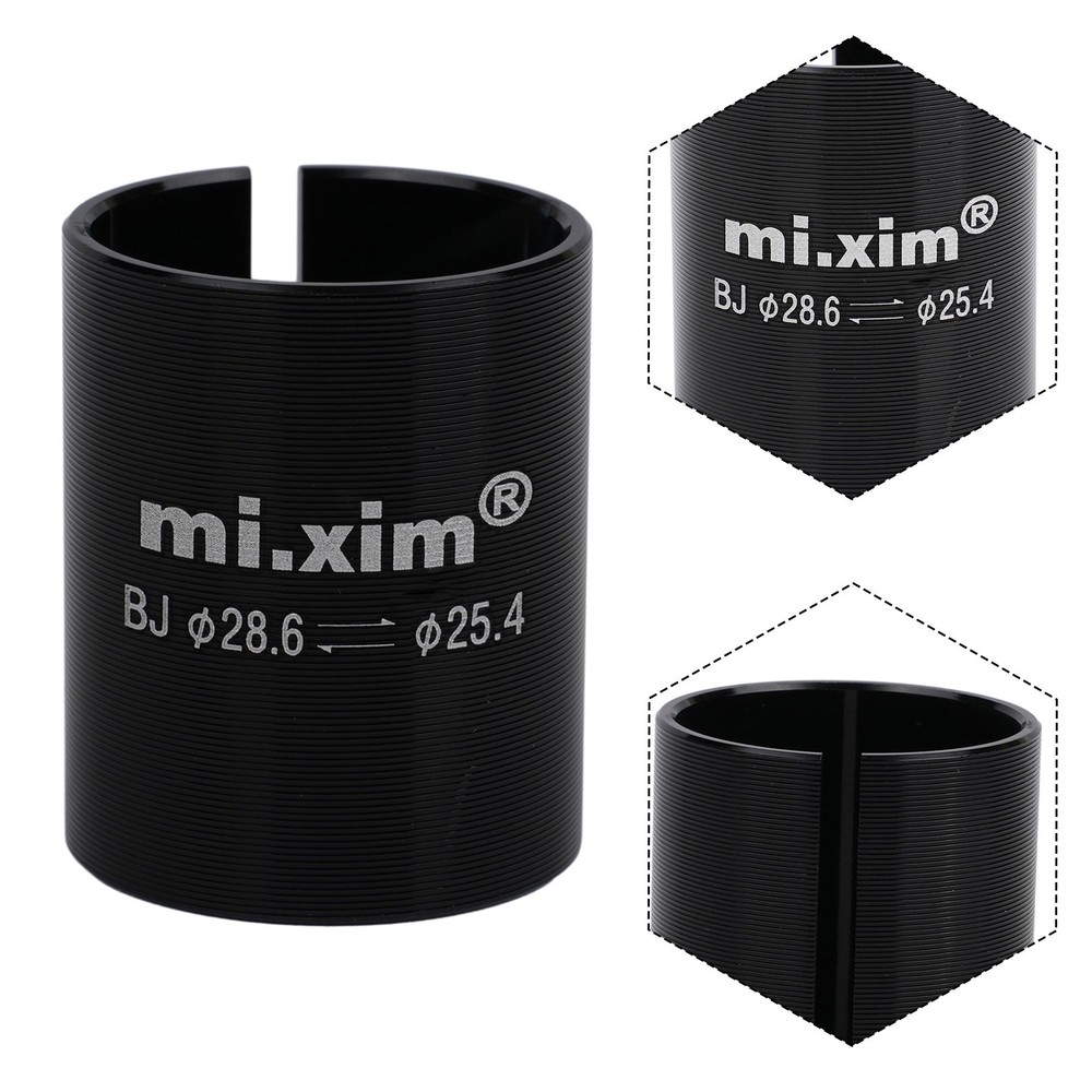 Variable ring MTB Adapter 28.6-25.4mm Front fork Conversion Stem Reducer