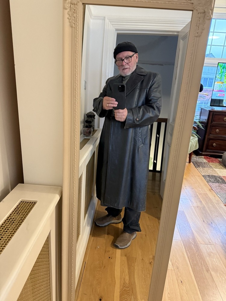 German Leather Greatcoat