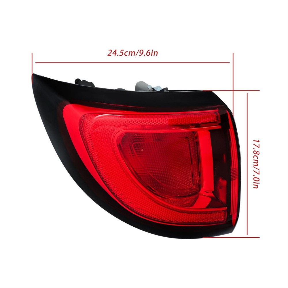 Tail Light Assembly Driver Left Side LH for Pacifica 2017-2021 68229029AD