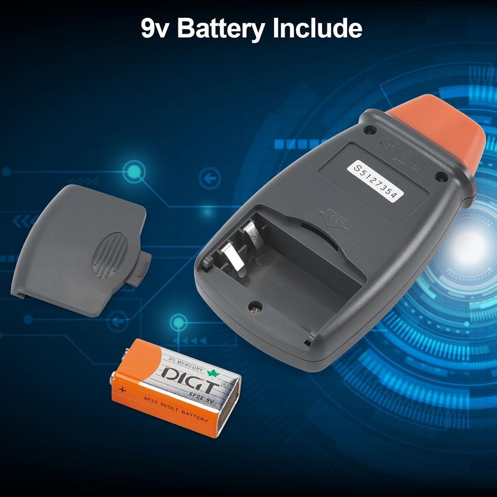 Microcomputer Technology Tachometer - Laser RPM Reader