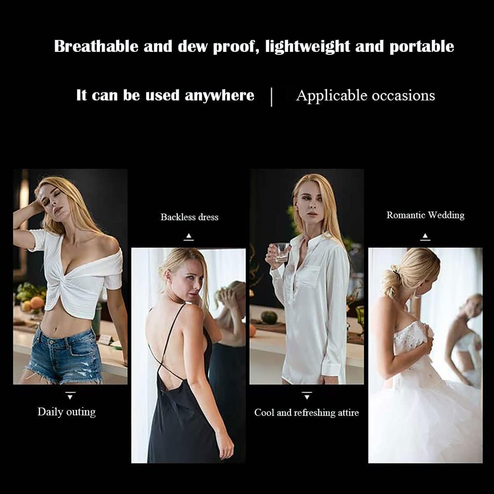 60 pieces Disposable breast patch Nipple Covers Self Adhesive Invisible...