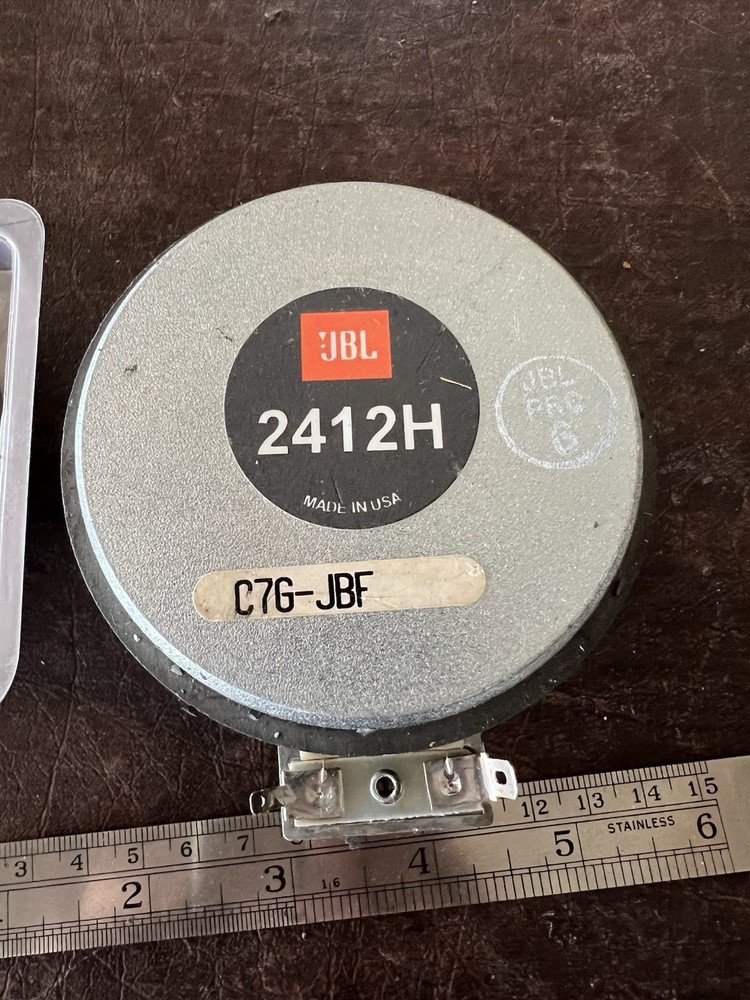JBL Horn Driver 2412H with replacement Diaphragm