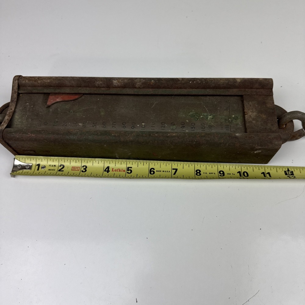 Antique Hanson 160Lb Hanging Scale