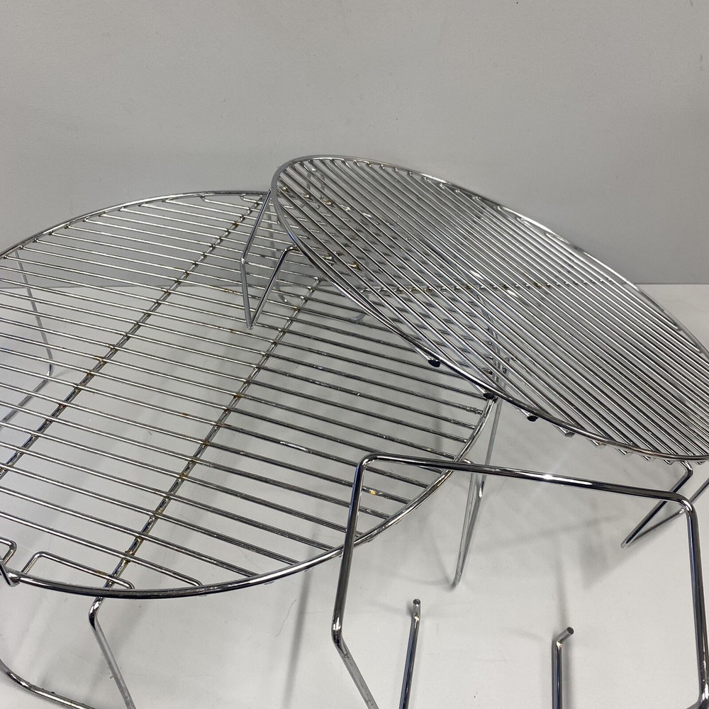 Nuwave Pro Infrared Oven (2) Stackable Wire Racks 2" 4" Dome Holder Replacement