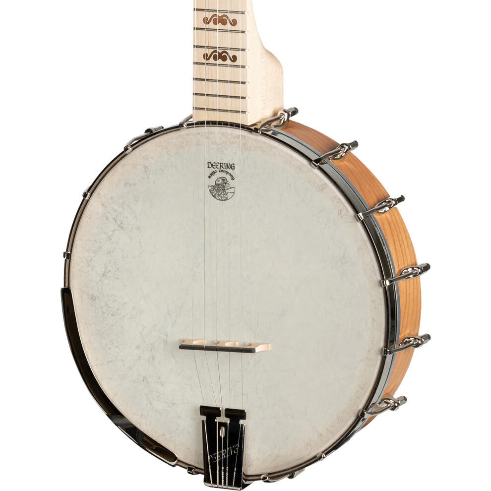 Deering Goodtime 5-String Open-Back Banjo, Limited Edition Cherry