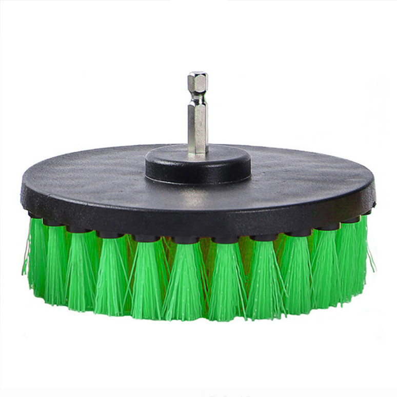2 pcs 4 inch Solid Electric Drill Brush Power Scrub for All Purpose Clean