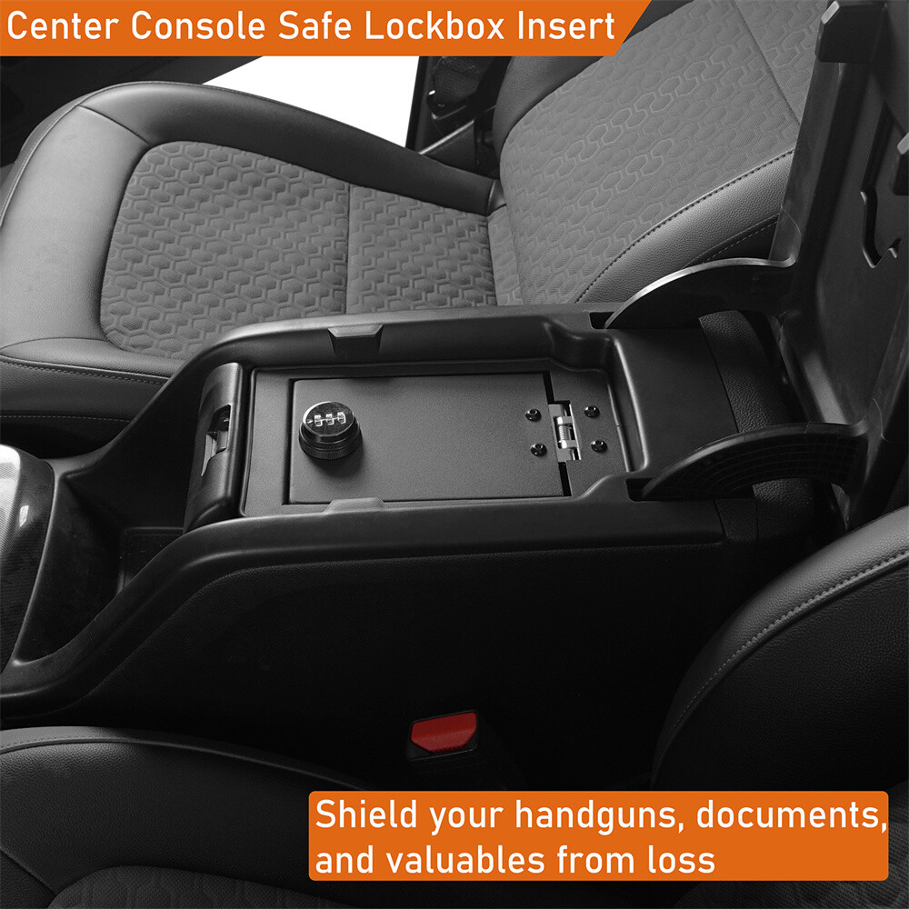 Steel Center Console Lock Vault Box for 2015-2022 Chevy Colorado GMC Canyon