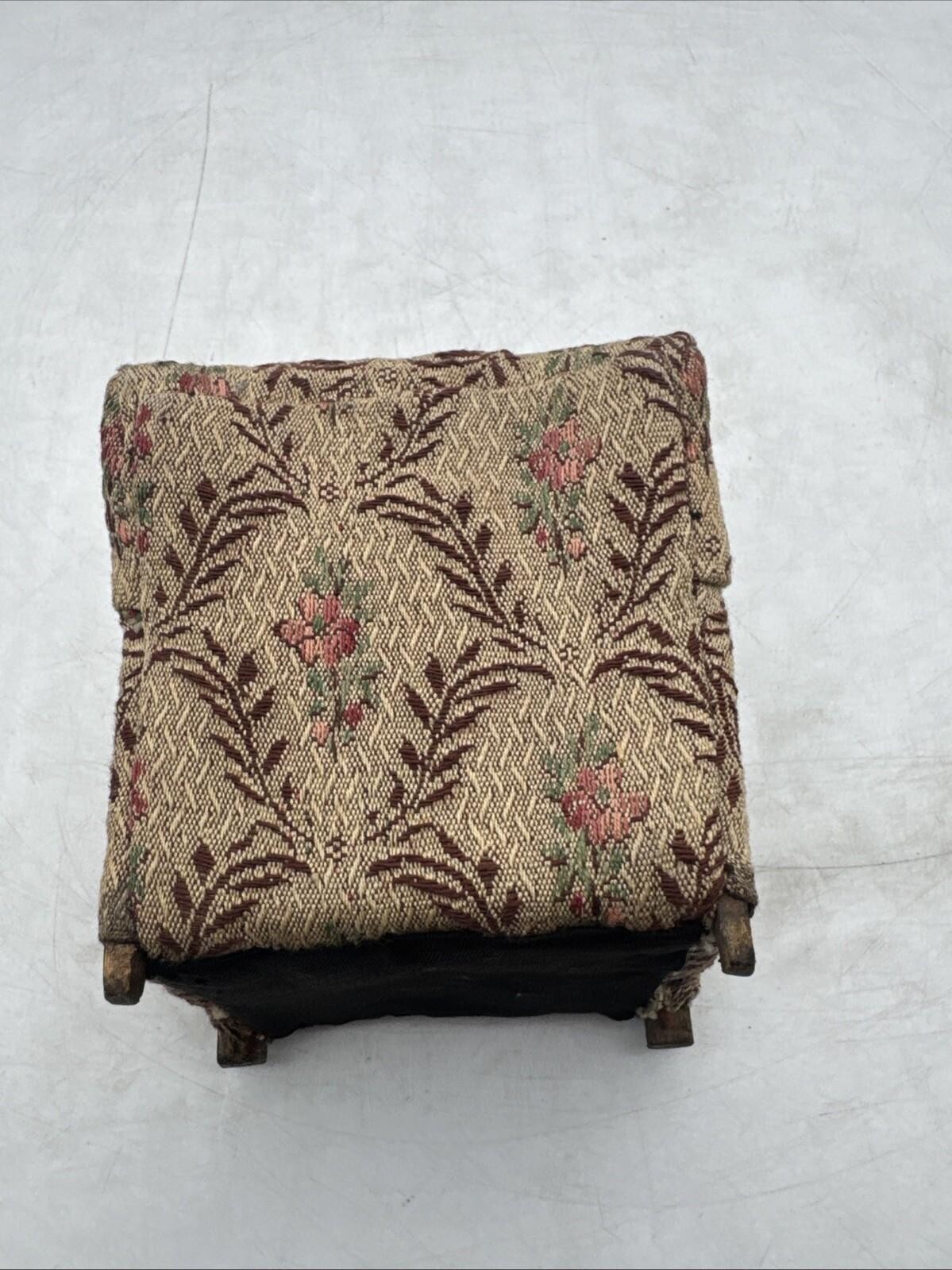 Vintage Advertising 1940s Ladysmith Wisconsin Miniature Chair Upholstered Otis