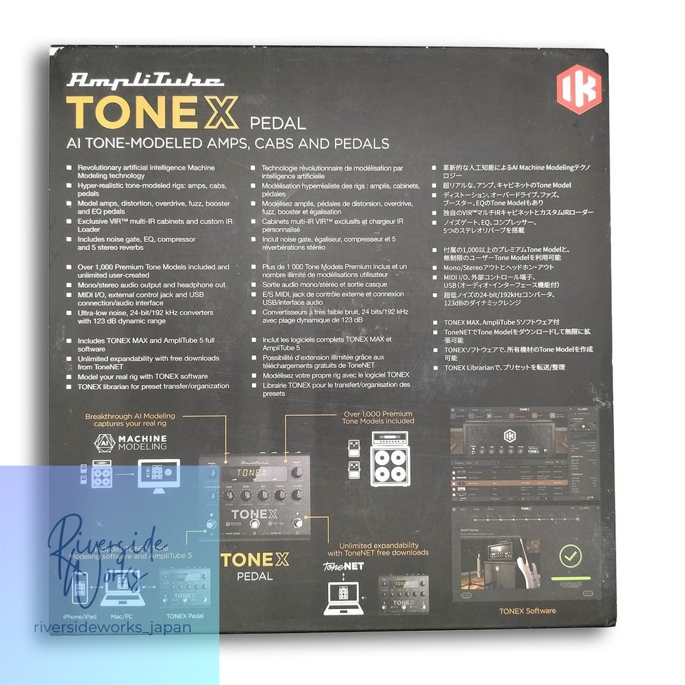 IK MULTIMEDIA TONEX PEDAL Multi-Effects Processor - Versatile Sound JP