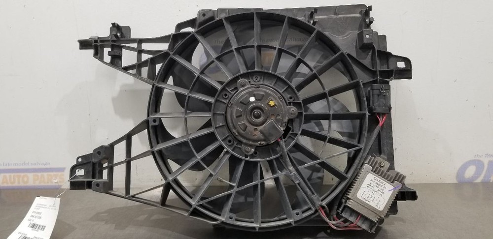 09 CHEVY CORVETTE C6 RADIATOR FAN ASSEMBLY