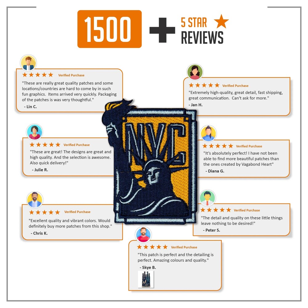 Kenya Iron On Travel Patch