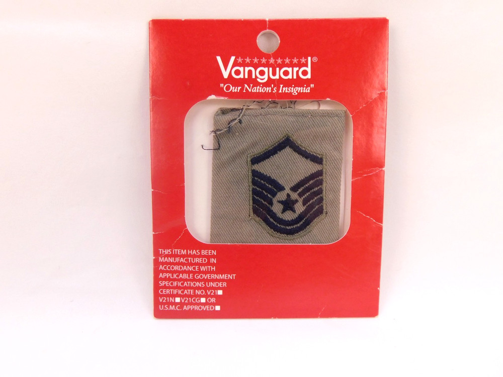 US Air Force USAF Gortex Loop Rank Master Sergeant E7 MSgt ABU Slide-on Uniform