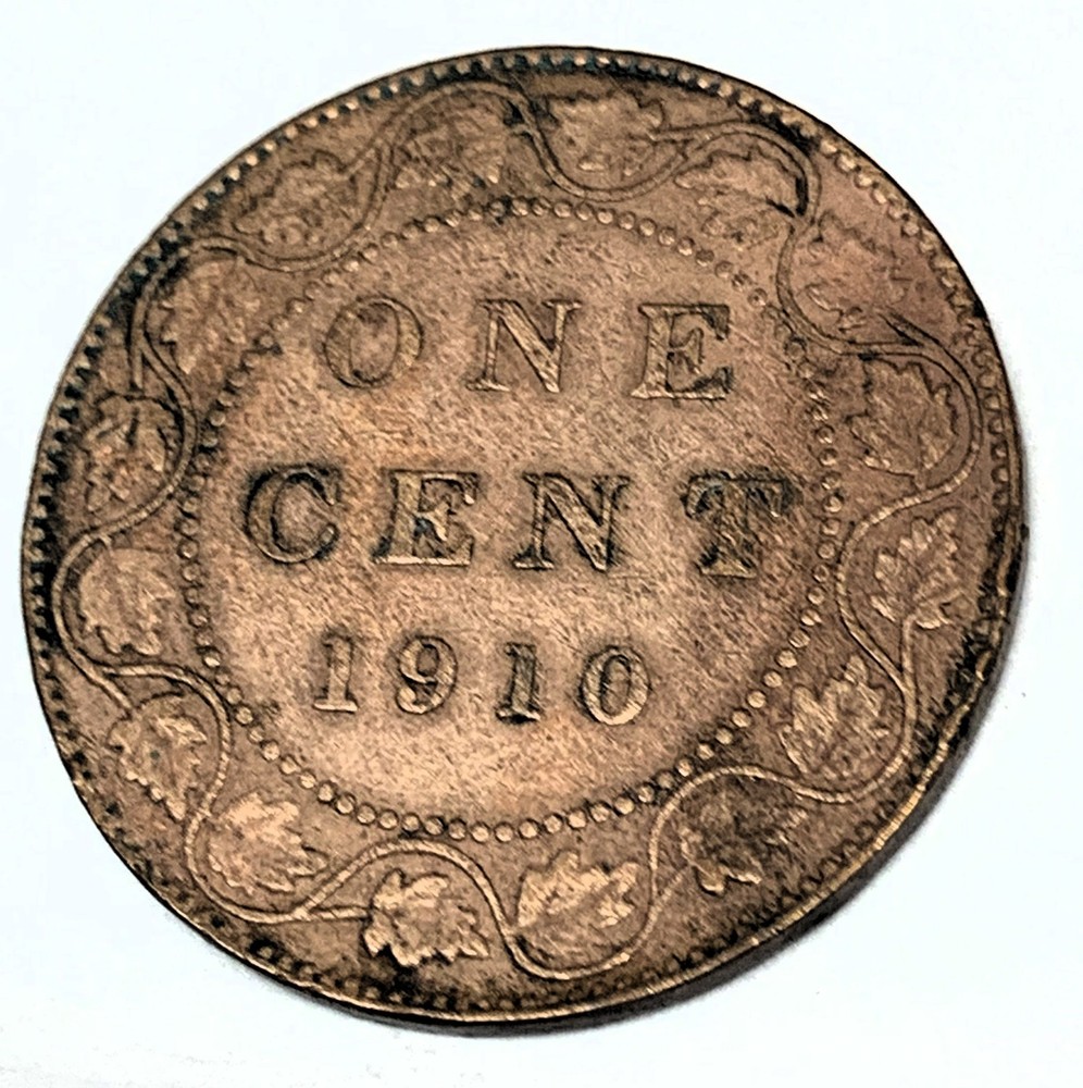 # C9121   CANADA   COIN,     LARGE CENT   1910