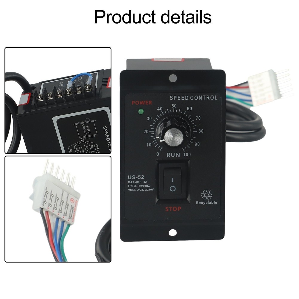 Panel Mount Motor Controller Compact High Efficiency Precise Speed Adjustment