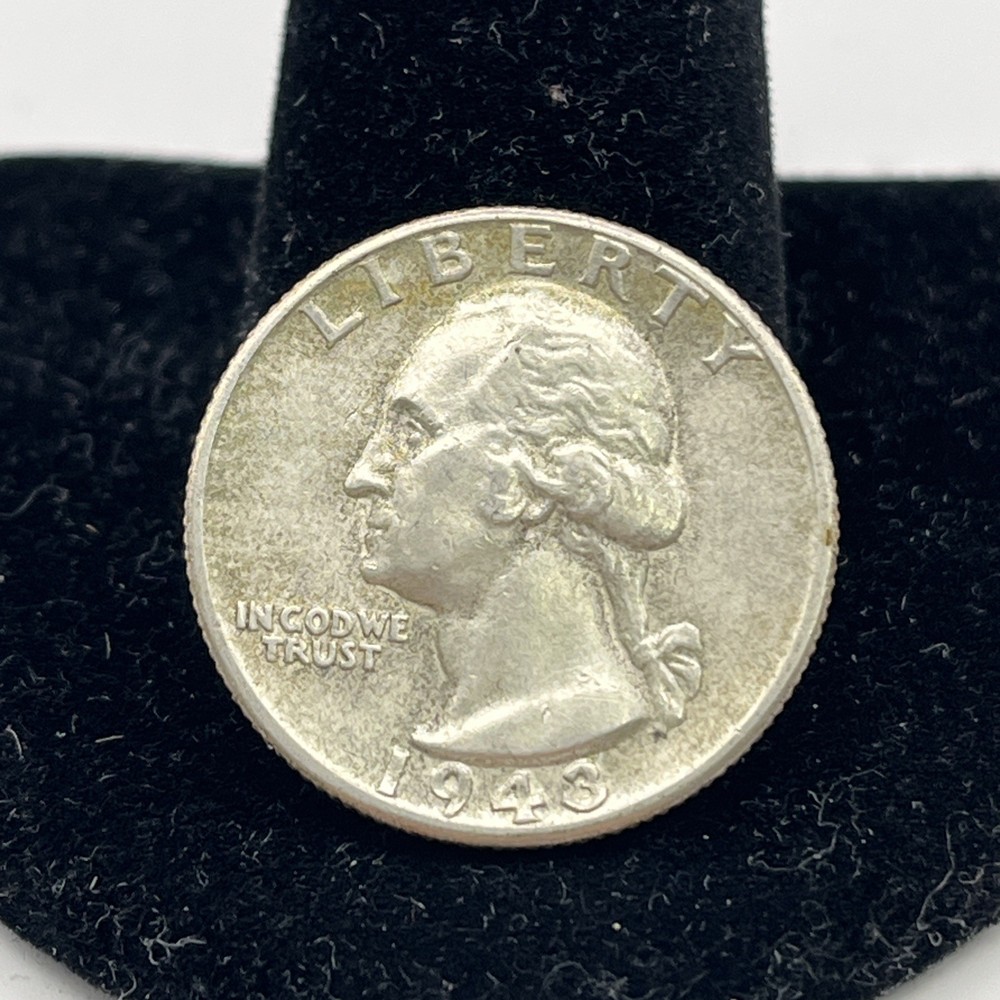 1943 25C Washington Quarter
