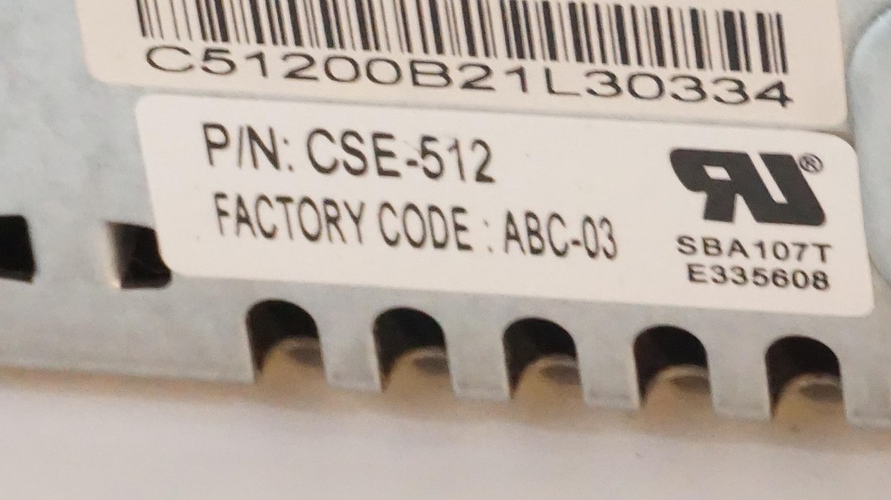 BOMGAR B200 REMOTE SUPPORT APPLIANCE/SERVER CSE-512 (REMOTE DESKTOP/FIREWALL)