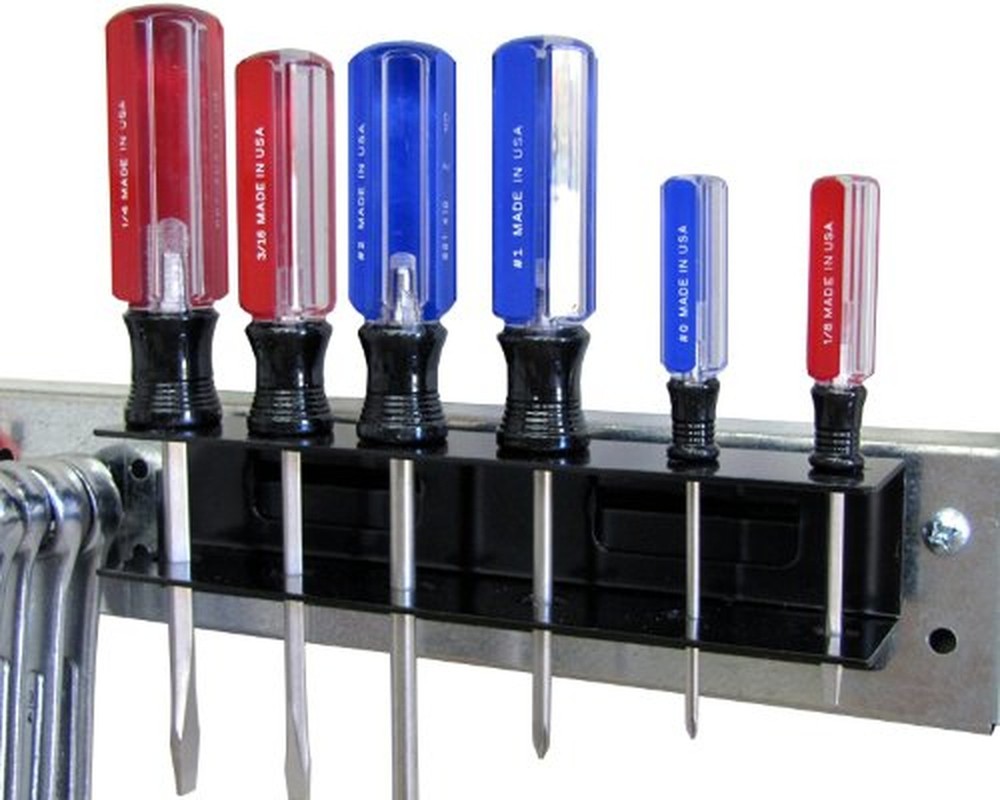 Wall Control Metal Pegboard Strip - Galvanized Pegboard