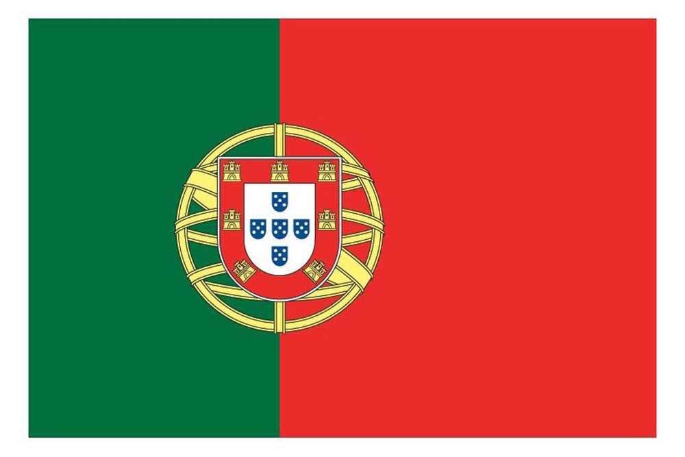 "Portugal" 3 ft x 5 ft High Quality Polyester Flag