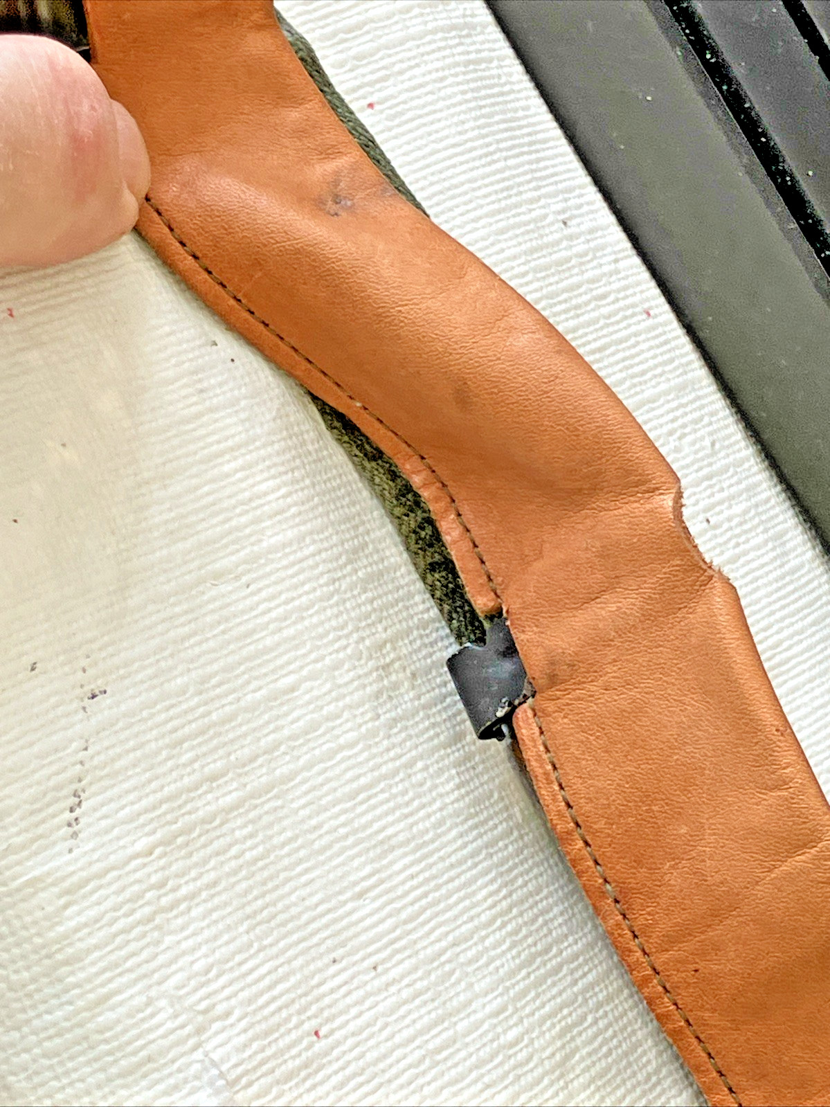 VERY NICE 1961 DATED HELMET LINER SWEATBAND usmc usn usaf airborne special