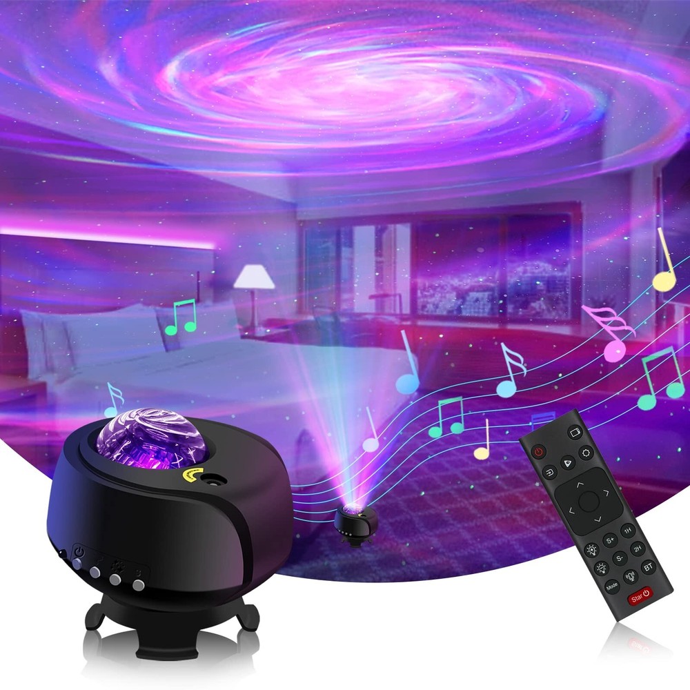 The Largest Coverage Area Galaxy Lights Projector, Star Projector, with Chang...
